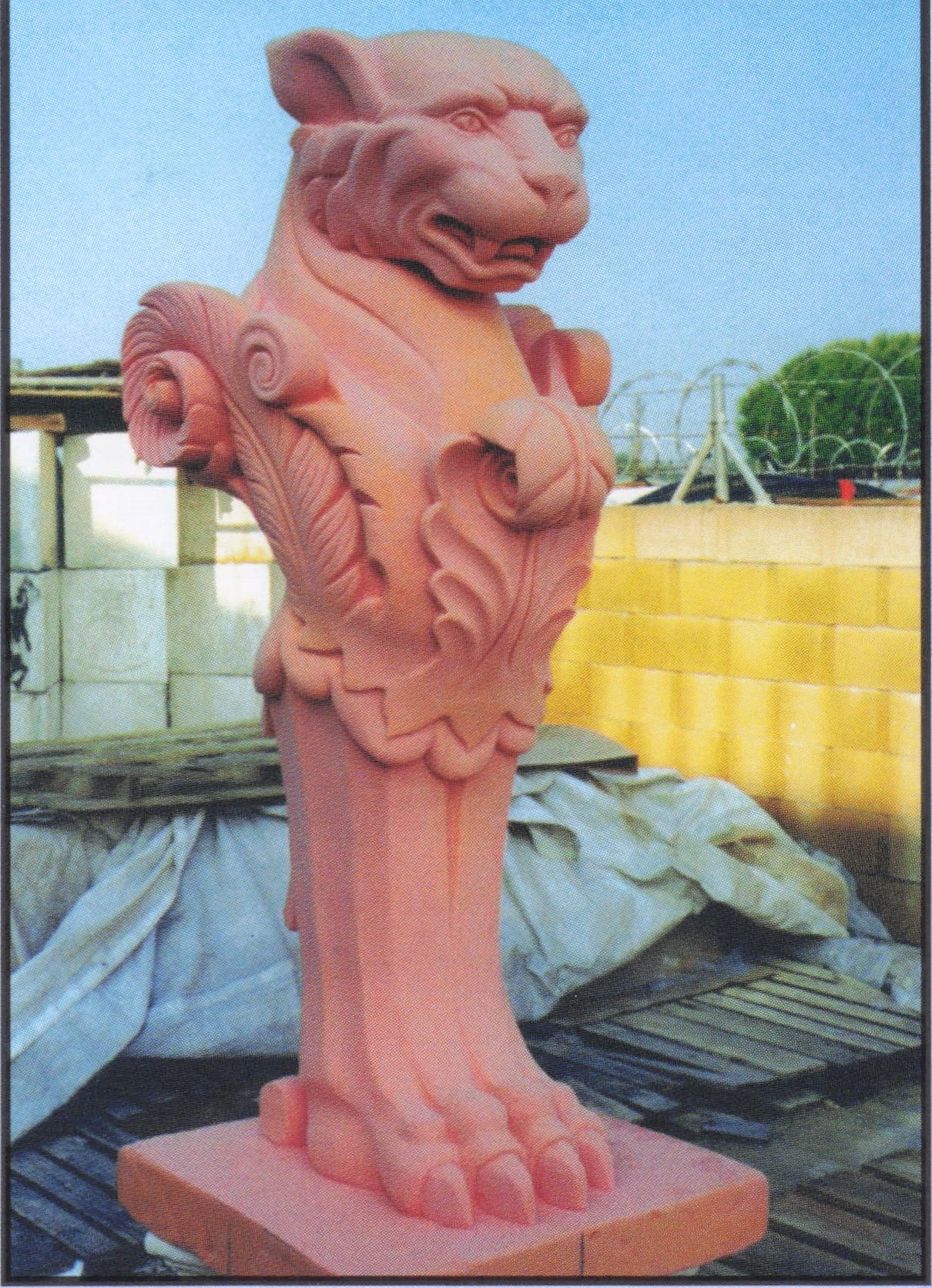 Lion Caryatid